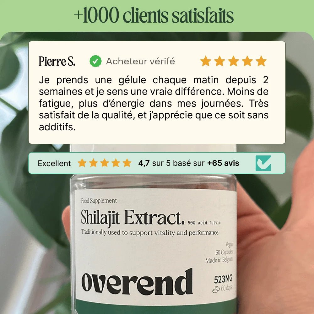 Shilajit - Complément Alimentaire - 60 Jours
